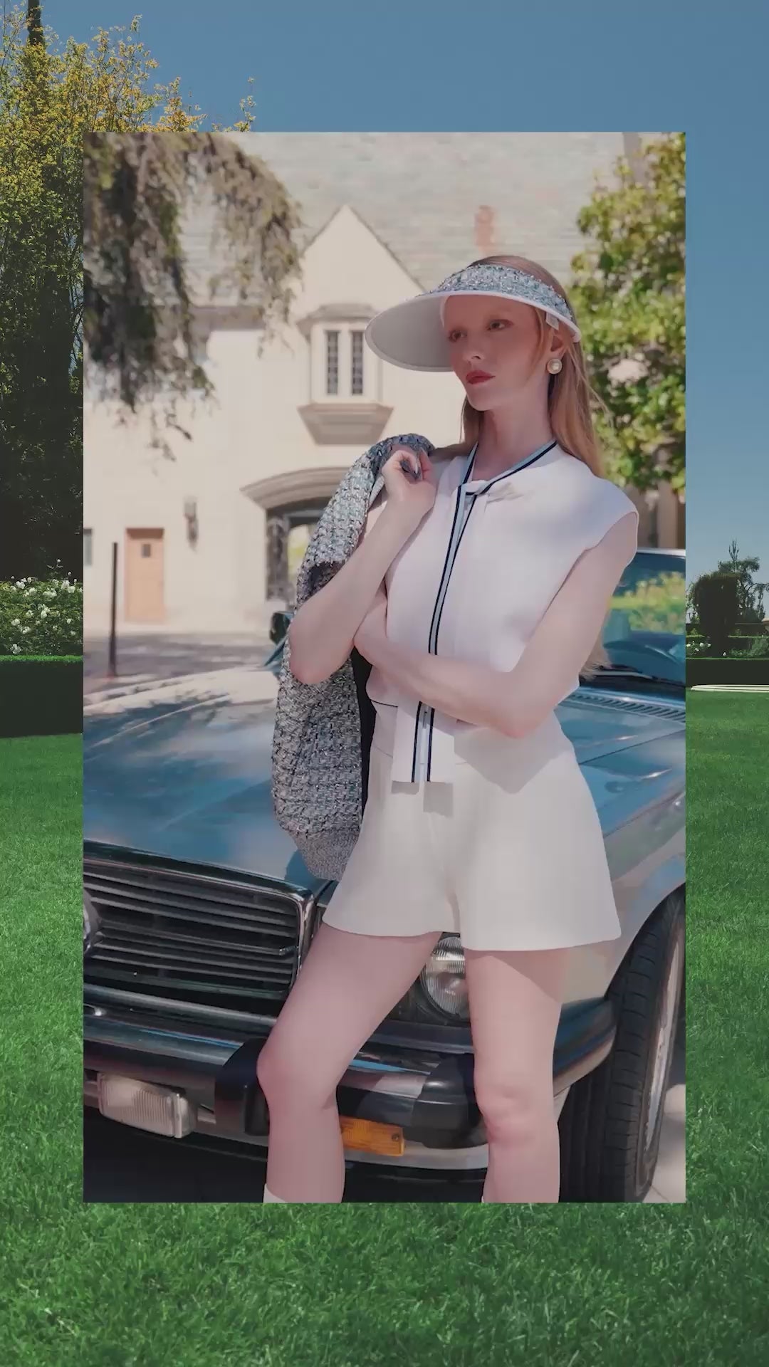 Women wearing St John Knits x Malbon Collection.