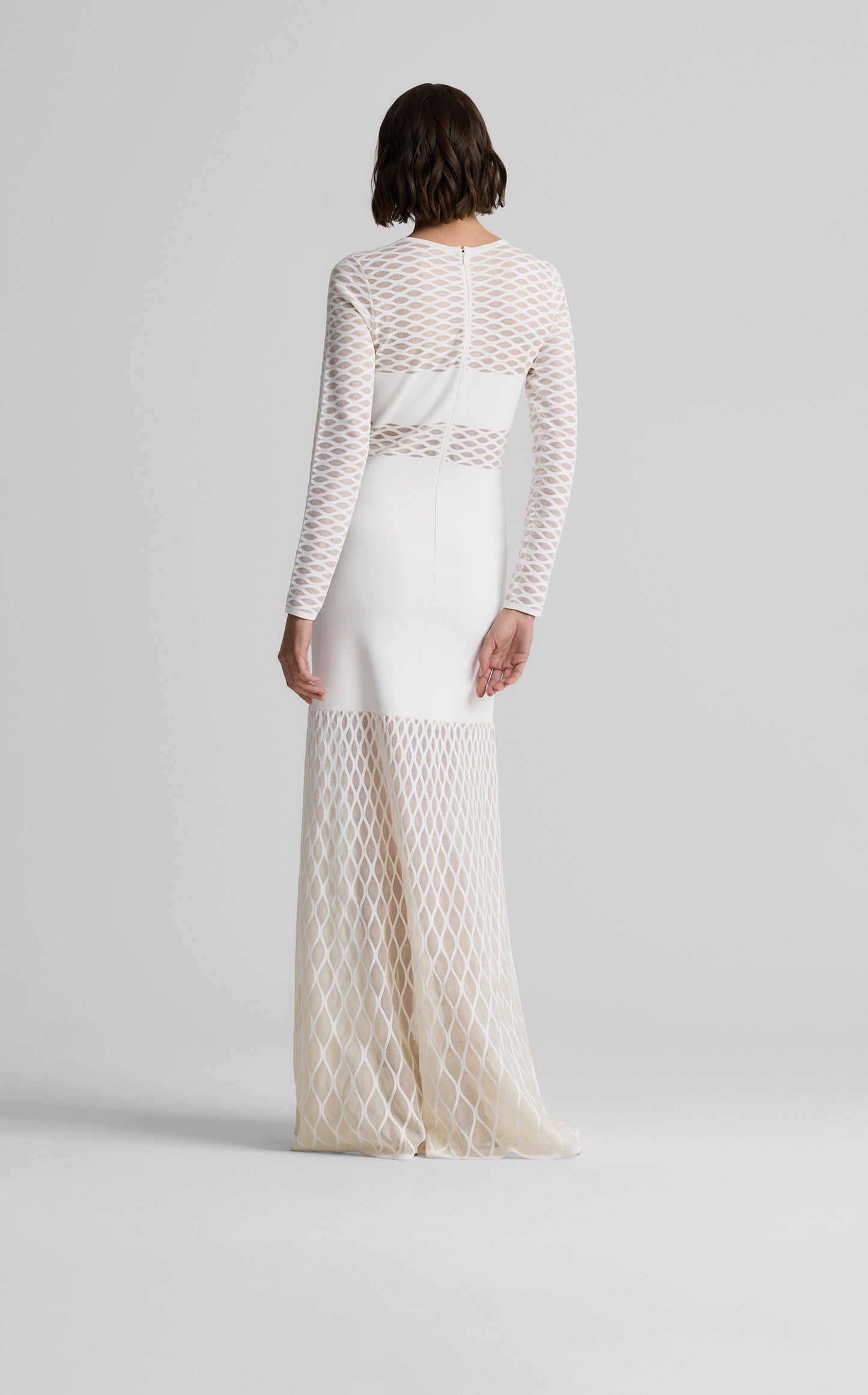 Dina Gown in Diamond Knit
