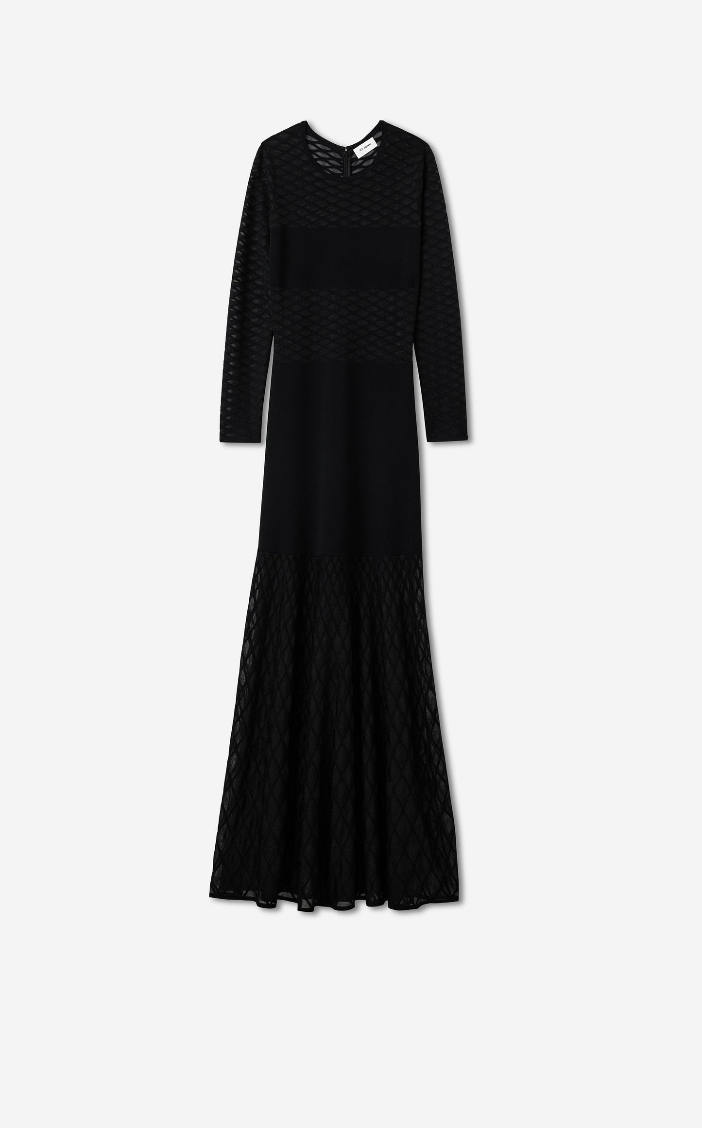 Dina Gown in Diamond Knit