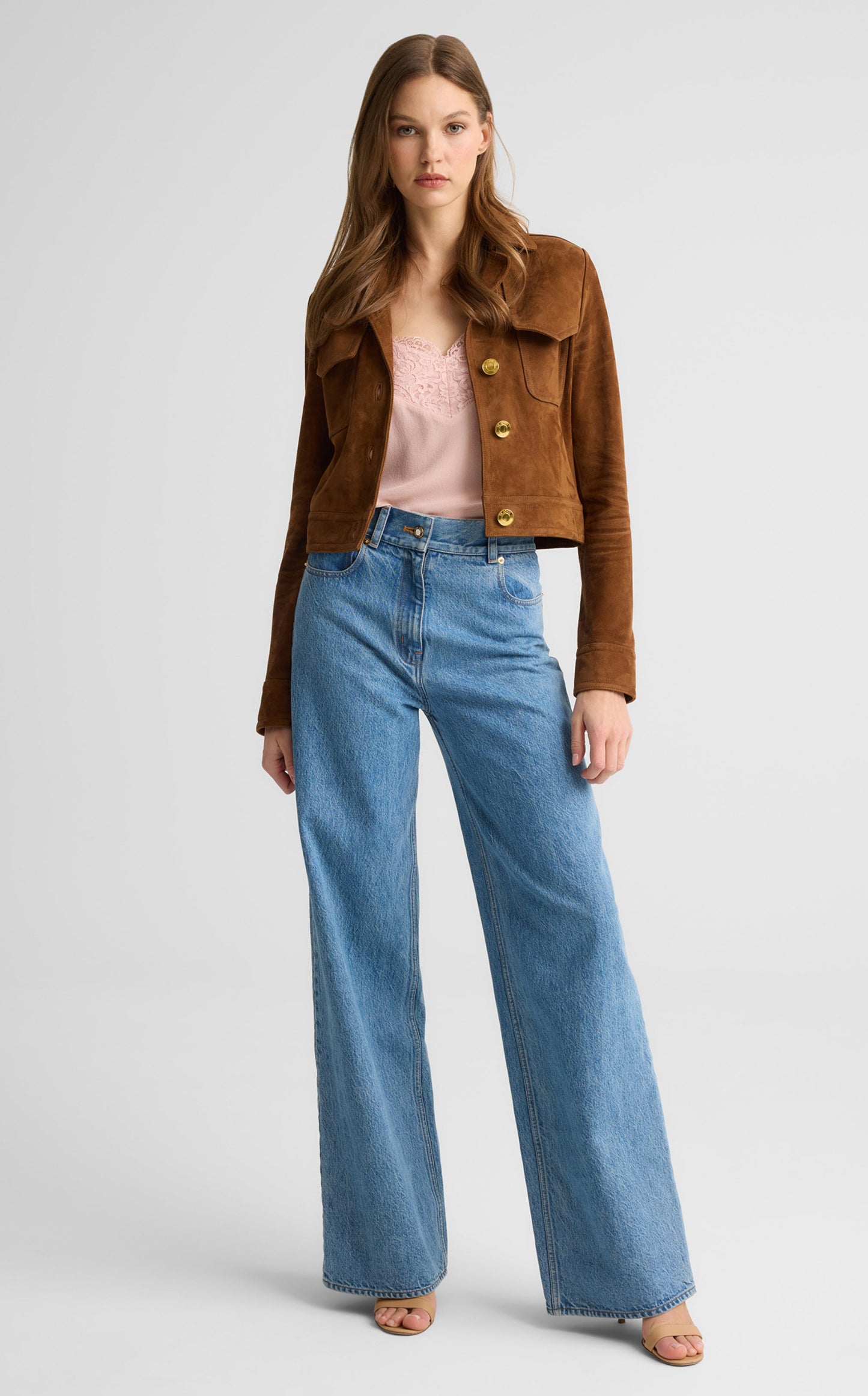 Laurel Jacket in Suede