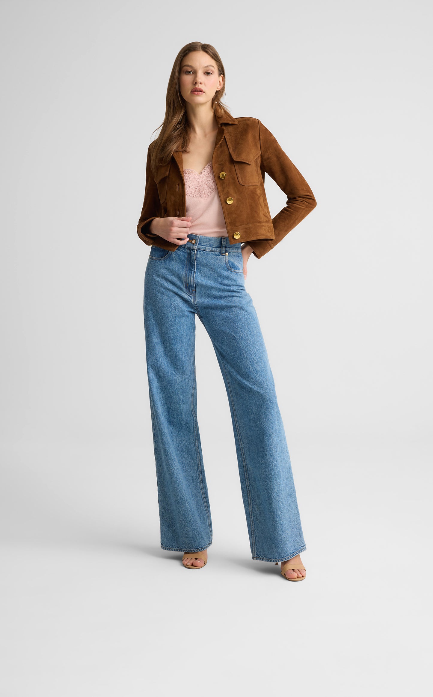 Laurel Jacket in Suede