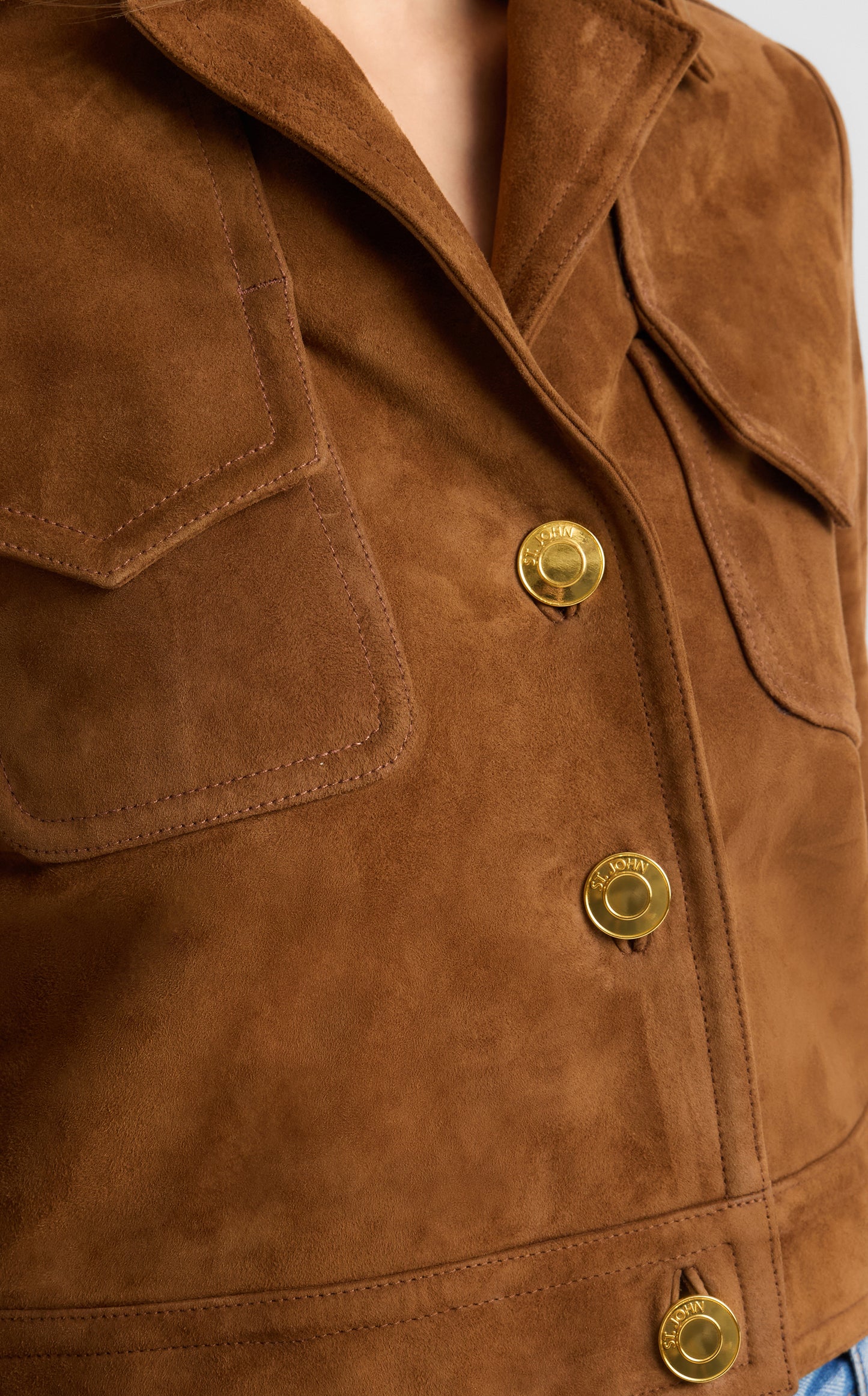 Laurel Jacket in Suede