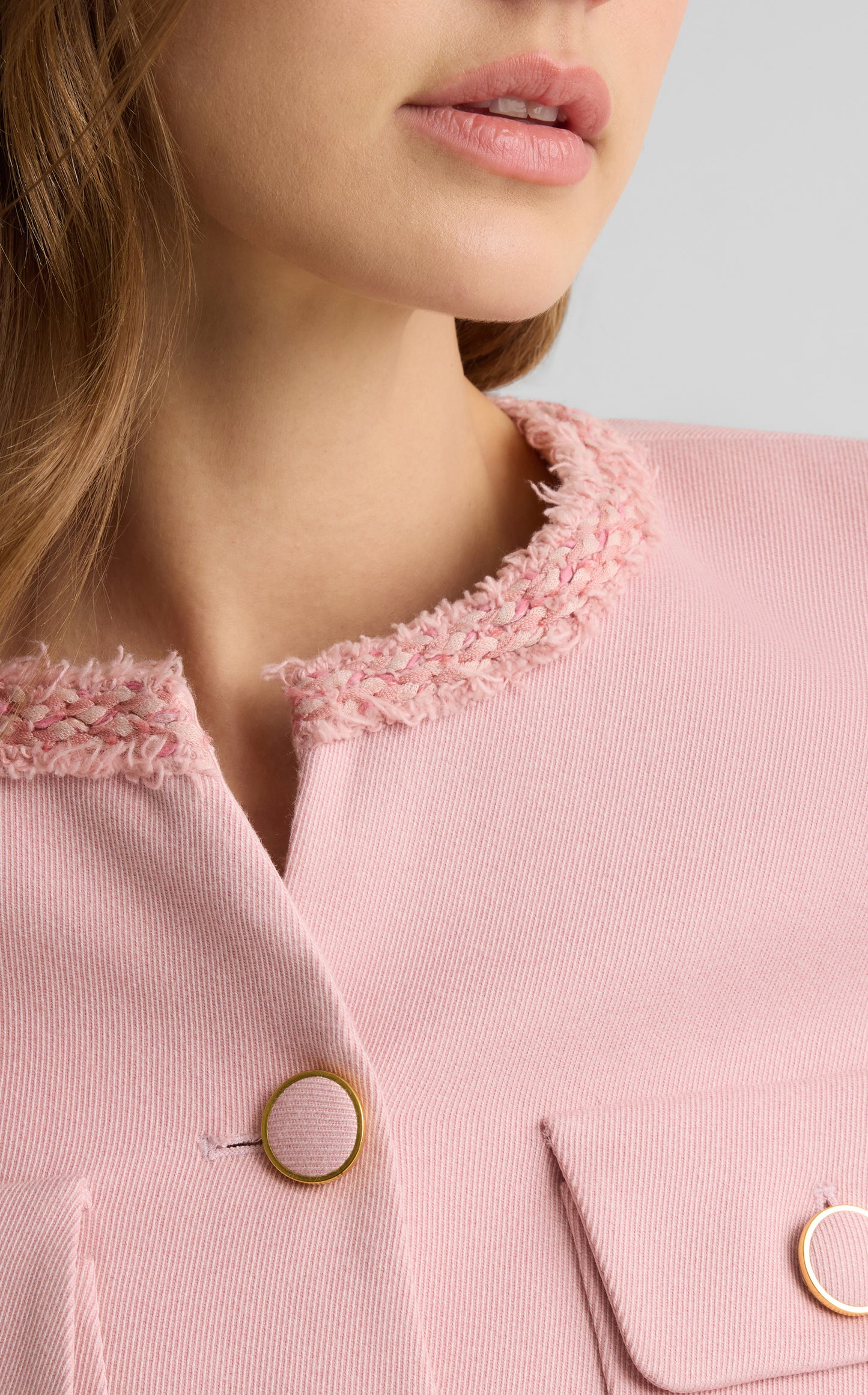 Rita Jacket in Stretch Twill Suiting