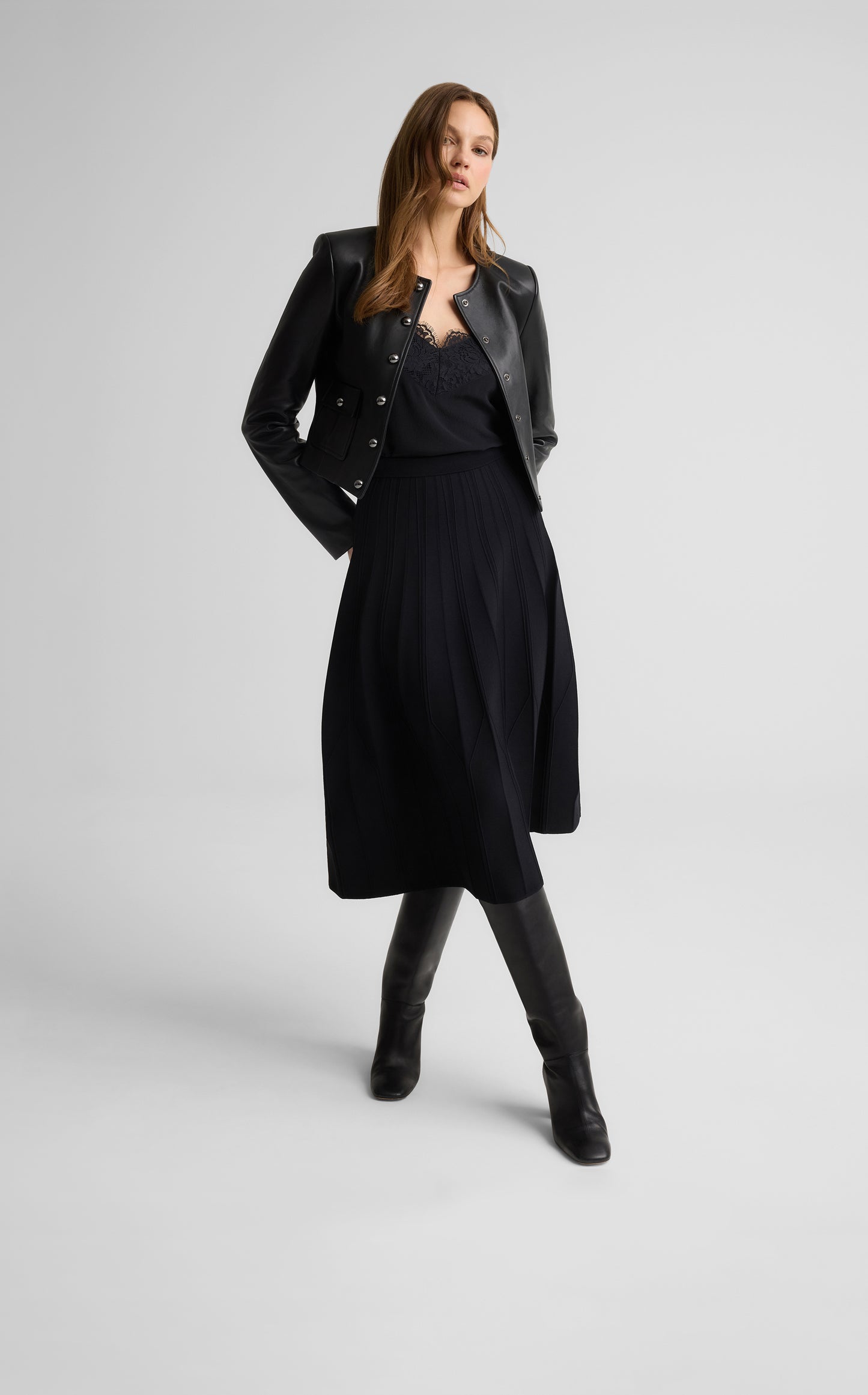 Nadine Jacket in Leather