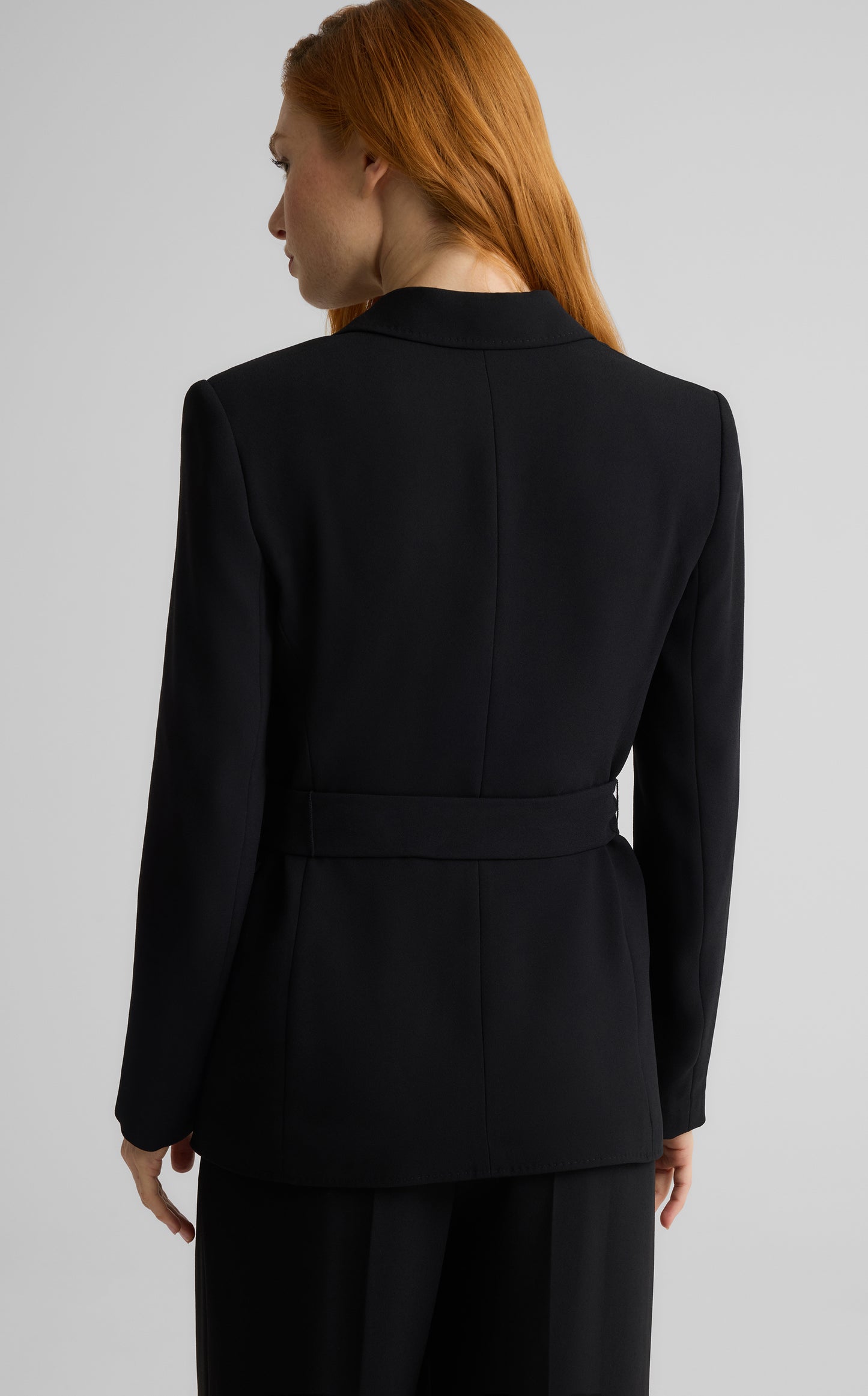 Juliana Jacket in Satin Back Crepe