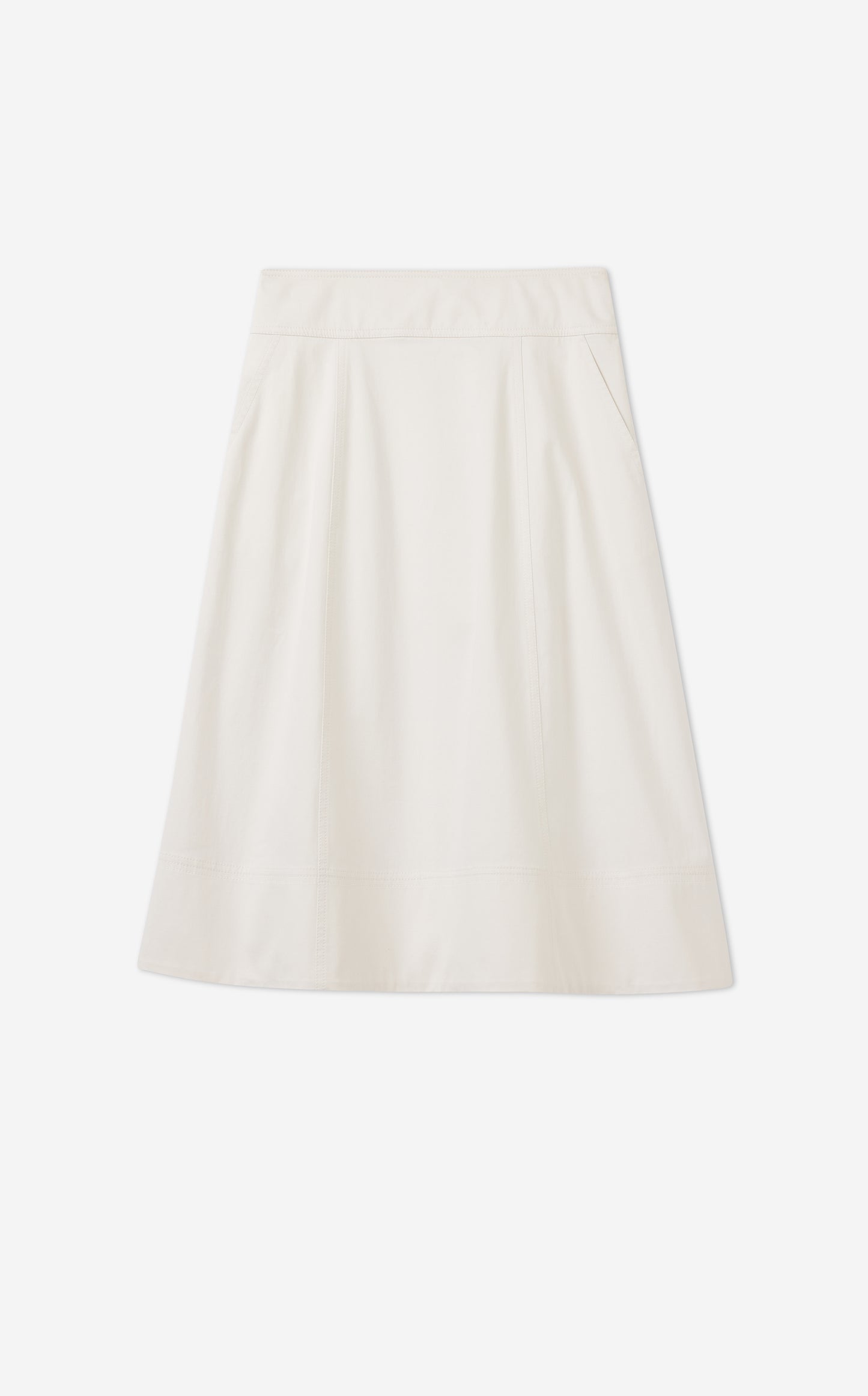 Bristol Skirt in Matte Stretch Satin